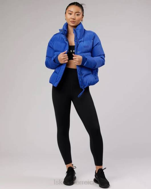 Z8RH489 LSKD Frauen Tägliche Pufferjacke – Power Cobalt Bekleidung