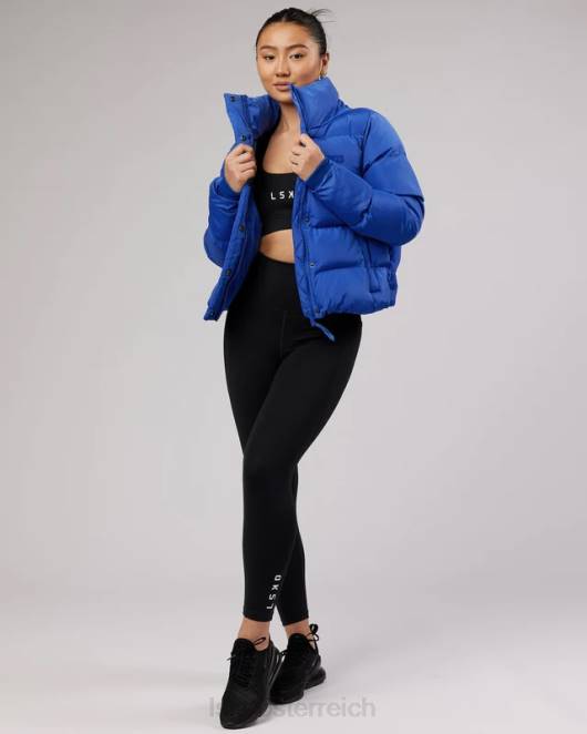 Z8RH489 LSKD Frauen Tägliche Pufferjacke – Power Cobalt Bekleidung
