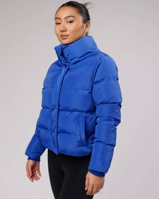 Z8RH489 LSKD Frauen Tägliche Pufferjacke – Power Cobalt Bekleidung