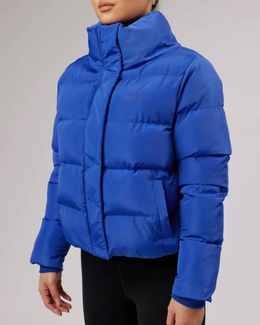 Z8RH489 LSKD Frauen Tägliche Pufferjacke – Power Cobalt Bekleidung