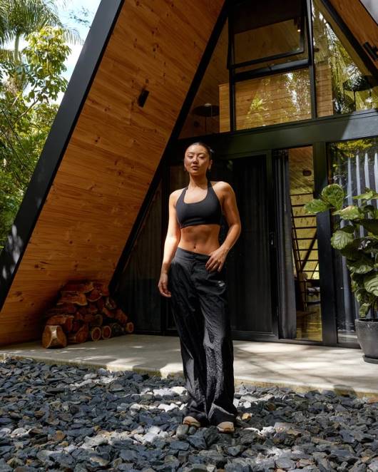 Z8RH748 LSKD Frauen Höhenfallschirmhose - schwarz Bekleidung