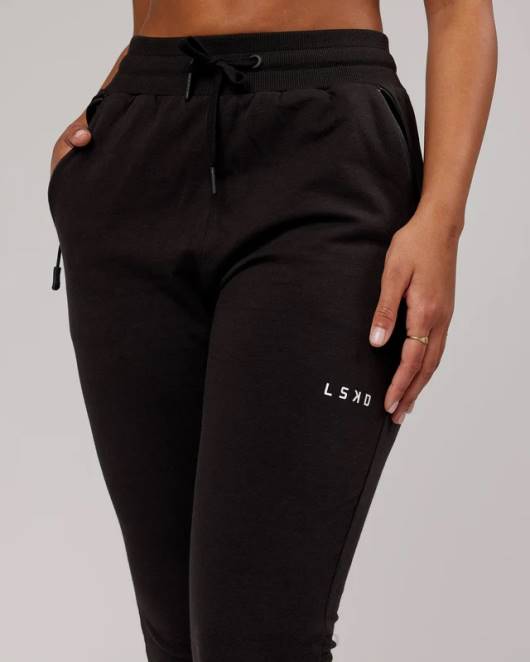 Z8RH754 LSKD Frauen PB Jogger – Schwarz Bekleidung
