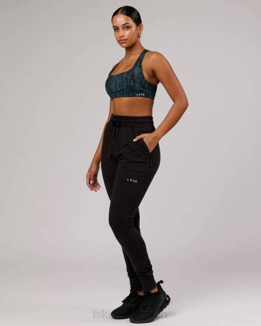 Z8RH754 LSKD Frauen PB Jogger – Schwarz Bekleidung