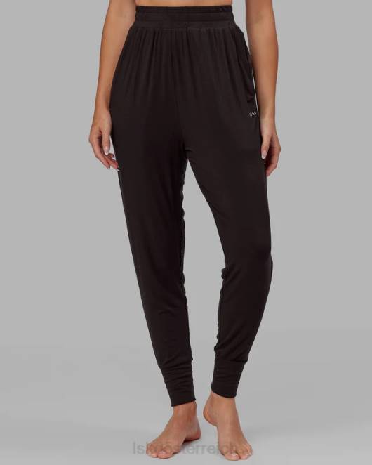 Z8RH766 LSKD Frauen Ruhe- und Erholungshose – dunkles Walnussholz Bekleidung