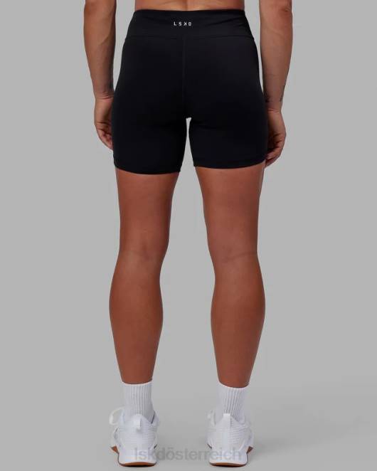Z8RH525 LSKD Frauen Mittellange RXD-Shorts – Schwarz Bekleidung