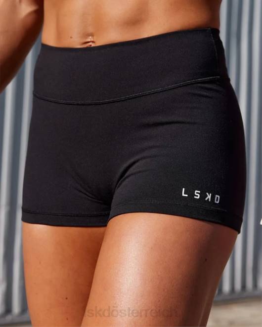 Z8RH526 LSKD Frauen Rxd Micro-Shorts – Schwarz Bekleidung