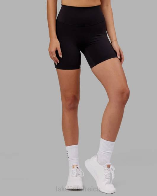 Z8RH546 LSKD Frauen Elixir mittellange Shorts – schwarz Bekleidung