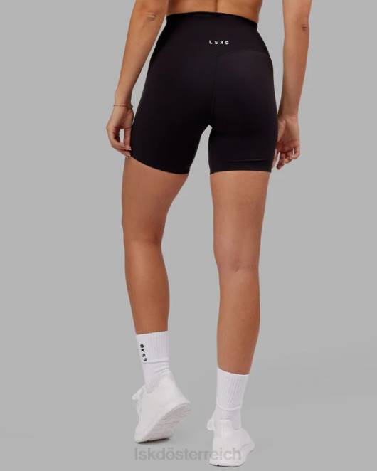 Z8RH546 LSKD Frauen Elixir mittellange Shorts – schwarz Bekleidung
