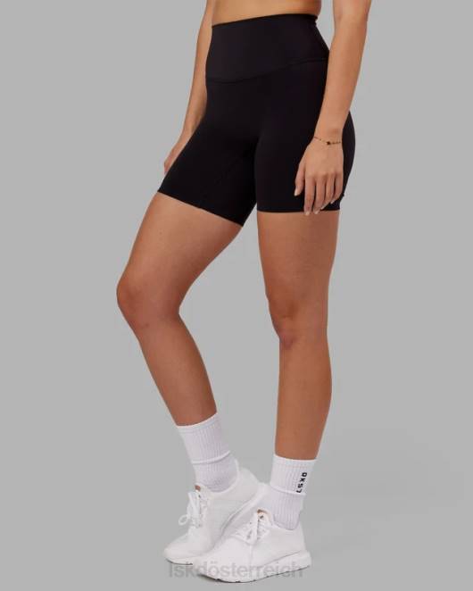 Z8RH546 LSKD Frauen Elixir mittellange Shorts – schwarz Bekleidung