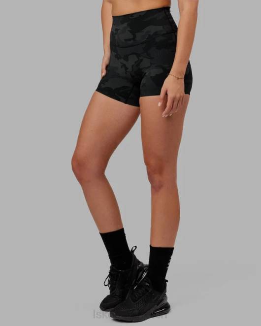 Z8RH565 LSKD Frauen Elixir X-Length Short – schwarzes Tarnmuster Bekleidung