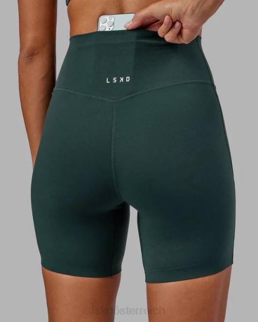 Z8RH568 LSKD Frauen Elixir mittellang kurz – vital grün Bekleidung