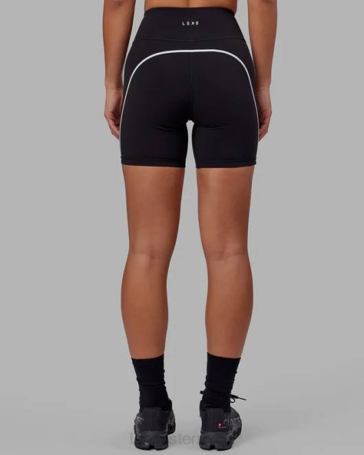 Z8RH573 LSKD Frauen Puls mittellang kurz - schwarz Bekleidung