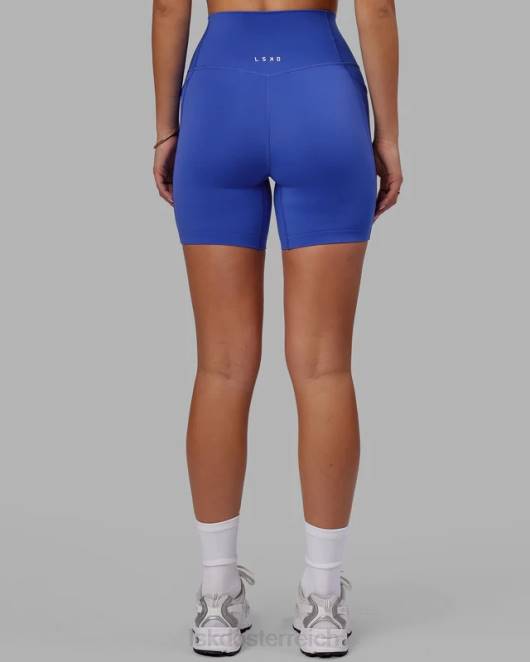 Z8RH576 LSKD Frauen Elixir mittellange Shorts mit Taschen – Power Cobalt Bekleidung