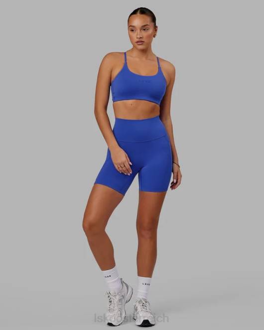 Z8RH576 LSKD Frauen Elixir mittellange Shorts mit Taschen – Power Cobalt Bekleidung