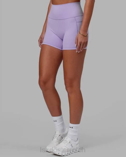 Z8RH589 LSKD Frauen Fusion x-length short – blasses Flieder Bekleidung