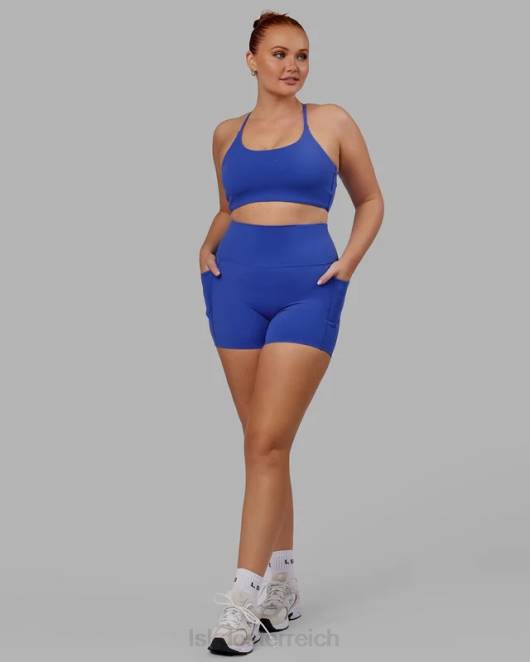 Z8RH598 LSKD Frauen Elixir X-Length Short mit Taschen – Power Cobalt Bekleidung
