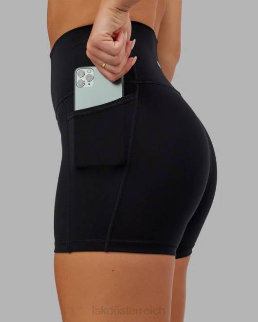 Z8RH602 LSKD Frauen Fusion X-Length Short – Schwarz Bekleidung