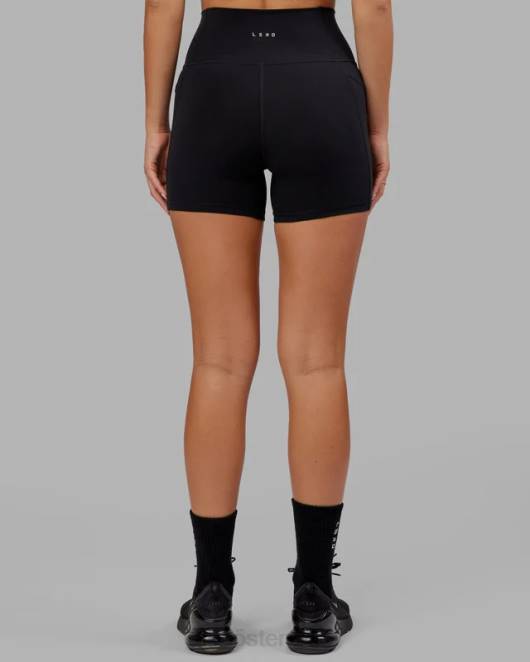 Z8RH602 LSKD Frauen Fusion X-Length Short – Schwarz Bekleidung