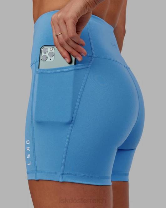 Z8RH609 LSKD Frauen Flussmittel x-Länge kurz - azurblau Bekleidung