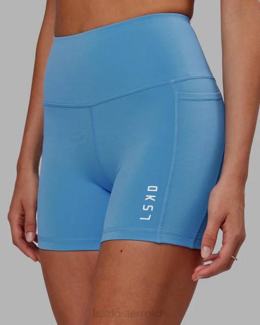 Z8RH609 LSKD Frauen Flussmittel x-Länge kurz - azurblau Bekleidung