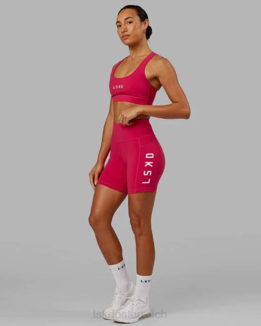Z8RH624 LSKD Frauen Mittellange Rep-Shorts – Boysenberry Bekleidung