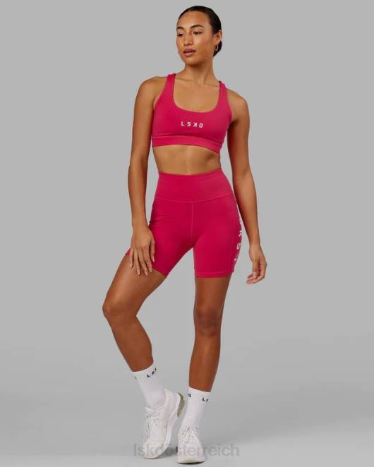 Z8RH624 LSKD Frauen Mittellange Rep-Shorts – Boysenberry Bekleidung