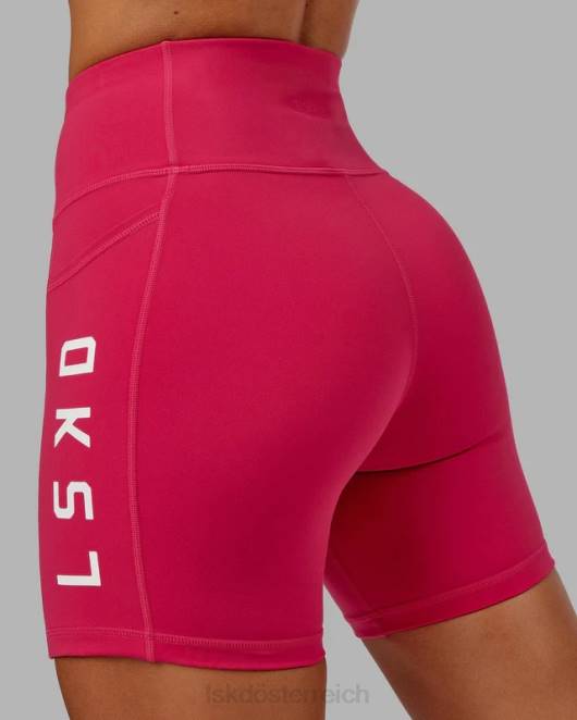 Z8RH624 LSKD Frauen Mittellange Rep-Shorts – Boysenberry Bekleidung