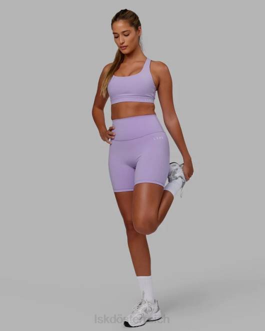 Z8RH648 LSKD Frauen Basis 2.0 mittellang kurz – blasslila Bekleidung