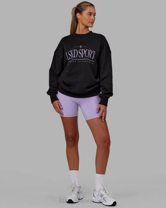 Z8RH648 LSKD Frauen Basis 2.0 mittellang kurz – blasslila Bekleidung