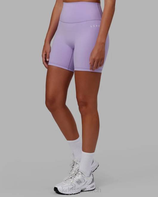 Z8RH648 LSKD Frauen Basis 2.0 mittellang kurz – blasslila Bekleidung