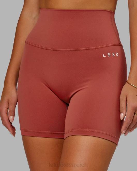 Z8RH652 LSKD Frauen Base 2.0 mittellang kurz – Paprika Bekleidung