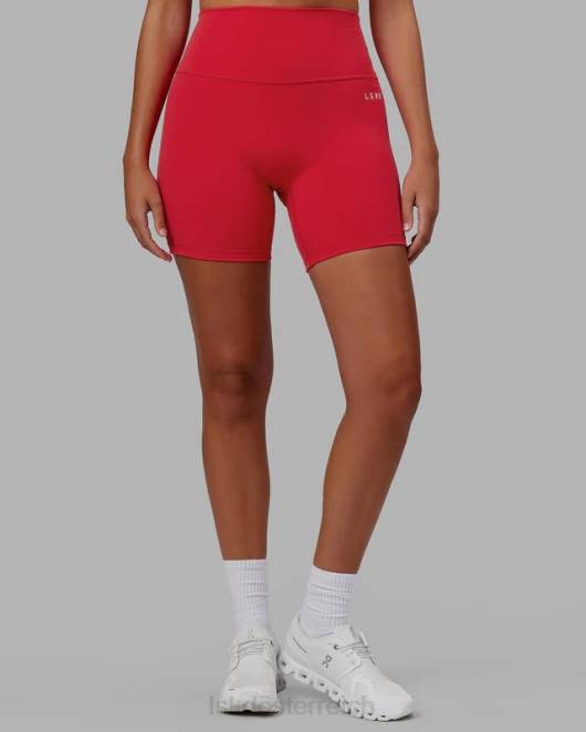 Z8RH662 LSKD Frauen Base 2.0 mittellang kurz – scharlachrot Bekleidung