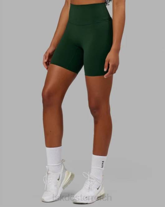 Z8RH663 LSKD Frauen Elixir mittellange Shorts – Efeugrün Bekleidung