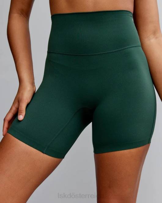 Z8RH663 LSKD Frauen Elixir mittellange Shorts – Efeugrün Bekleidung