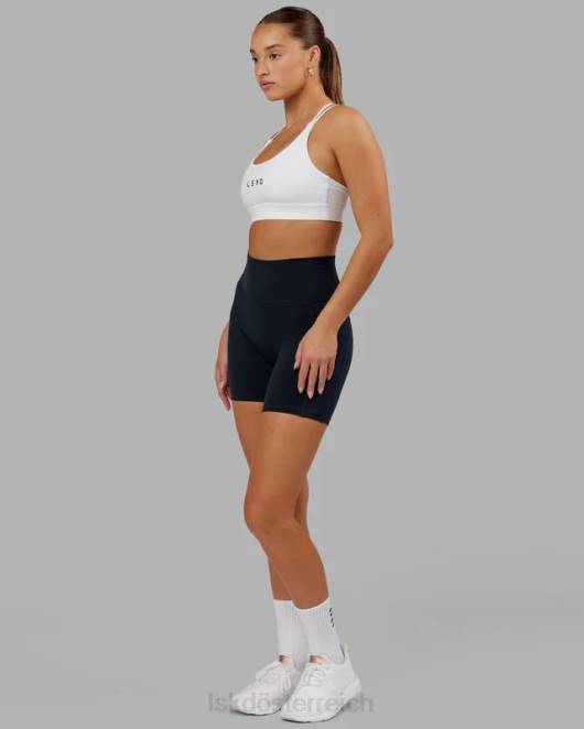 Z8RH669 LSKD Frauen Mittellange Fusion-Shorts – Marineblau Bekleidung