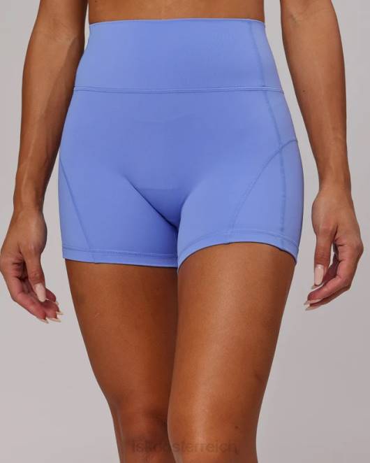 Z8RH694 LSKD Frauen Biegung x-lang kurz – verwöhnendes Blau Bekleidung