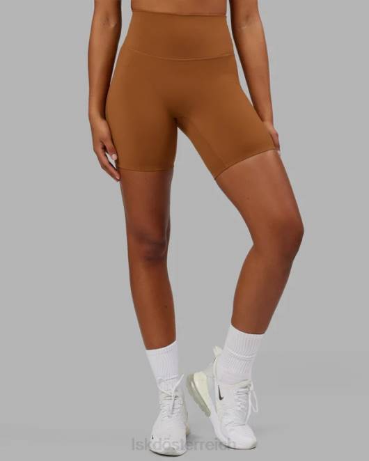 Z8RH695 LSKD Frauen Elixir mittellanger Kurzfilm – Kamel Bekleidung