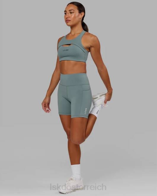 Z8RH698 LSKD Frauen Rep mittellanges kurzes kleines Logo – Eclipse Bekleidung