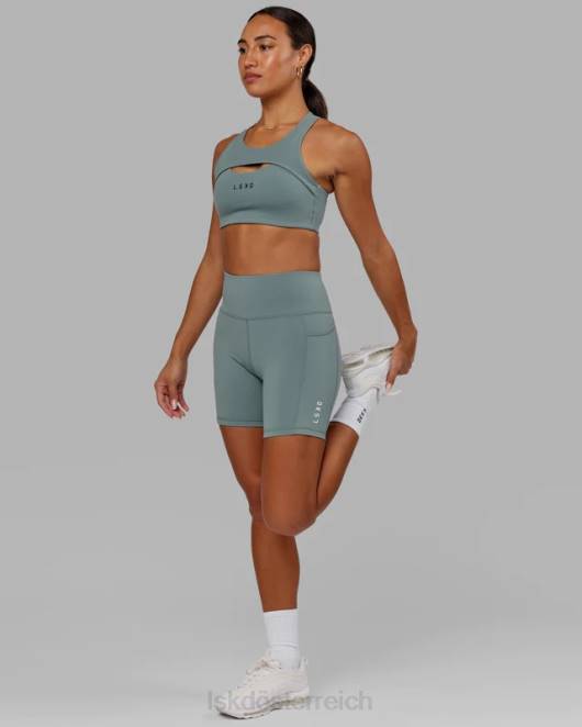 Z8RH698 LSKD Frauen Rep mittellanges kurzes kleines Logo – Eclipse Bekleidung