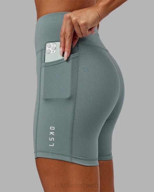 Z8RH698 LSKD Frauen Rep mittellanges kurzes kleines Logo – Eclipse Bekleidung