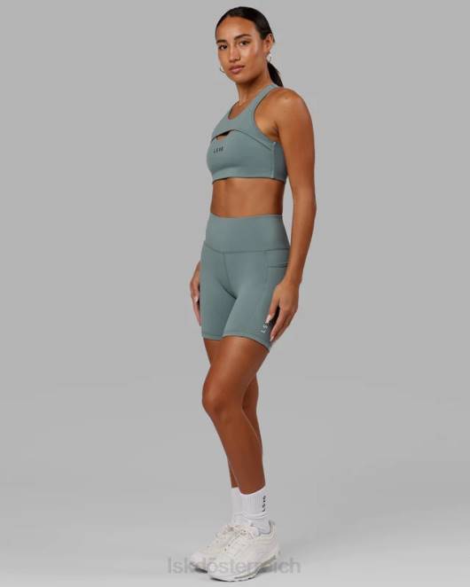 Z8RH698 LSKD Frauen Rep mittellanges kurzes kleines Logo – Eclipse Bekleidung