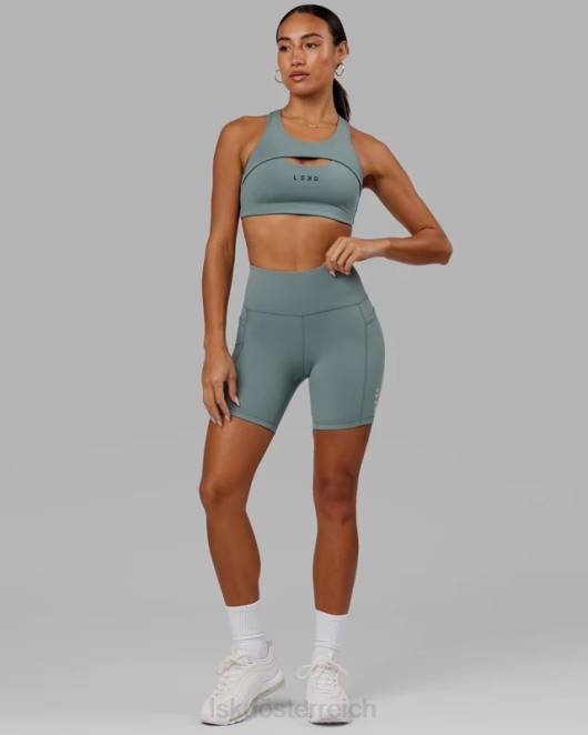 Z8RH698 LSKD Frauen Rep mittellanges kurzes kleines Logo – Eclipse Bekleidung