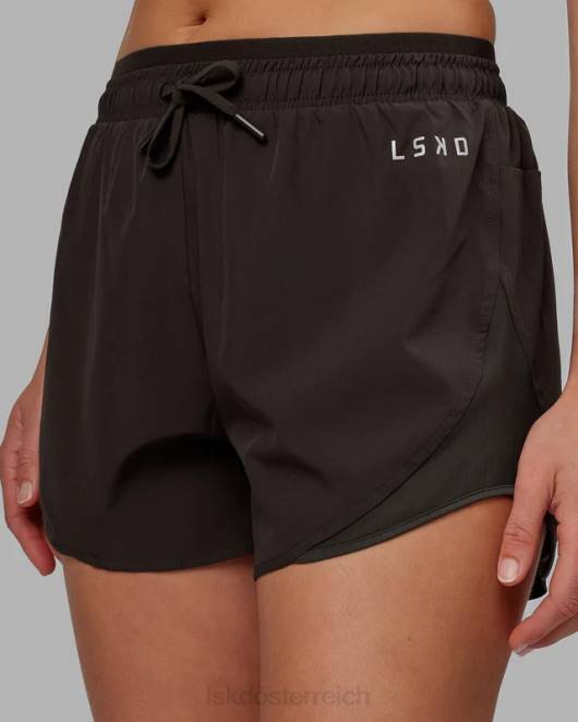 Z8RH772 LSKD Frauen Dynamic Run Short – dunkles Walnussholz Bekleidung