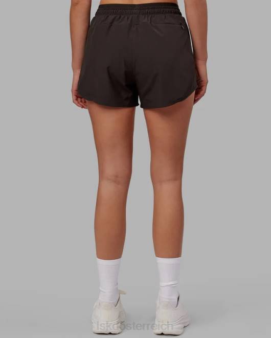 Z8RH772 LSKD Frauen Dynamic Run Short – dunkles Walnussholz Bekleidung
