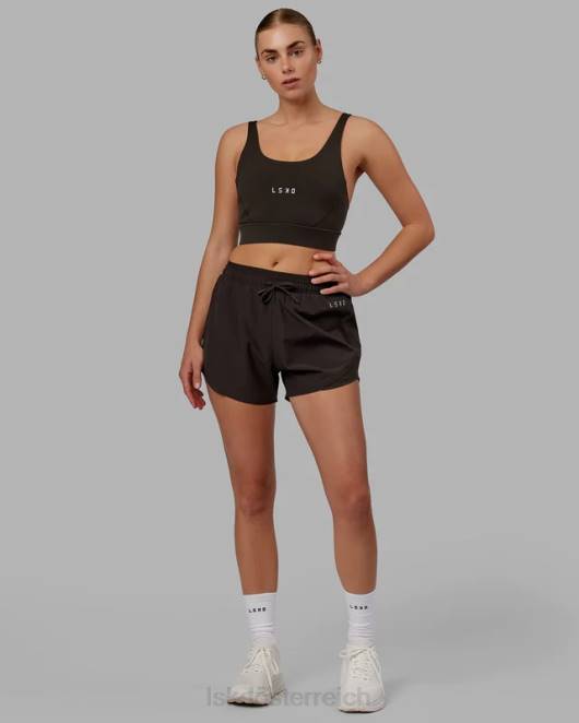 Z8RH772 LSKD Frauen Dynamic Run Short – dunkles Walnussholz Bekleidung