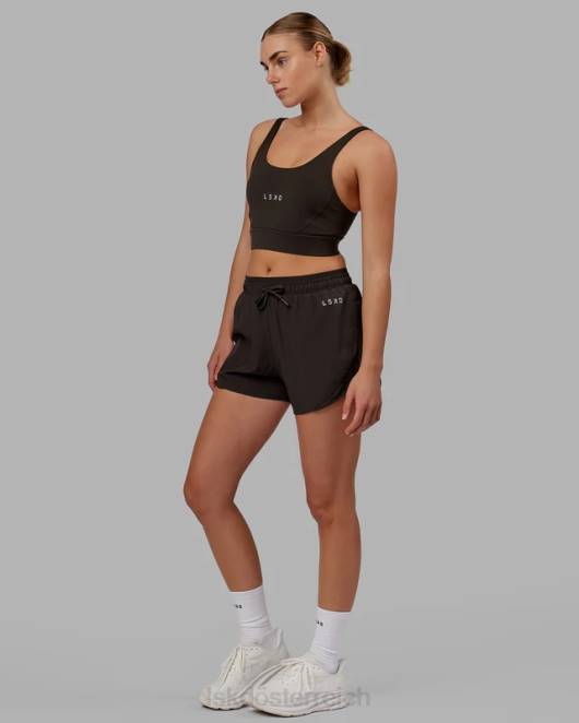 Z8RH772 LSKD Frauen Dynamic Run Short – dunkles Walnussholz Bekleidung