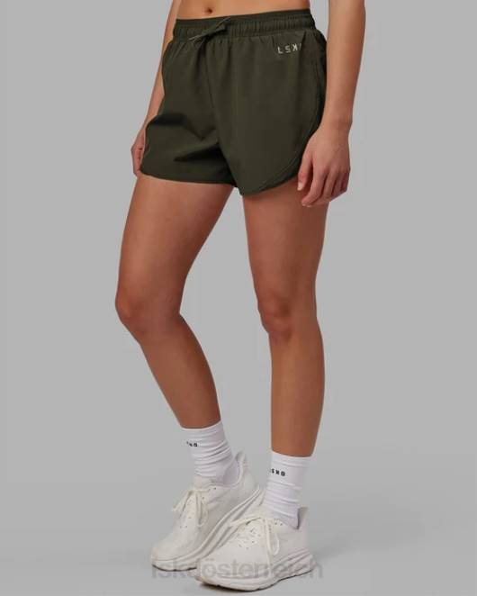 Z8RH773 LSKD Frauen dynamischer Kurzlauf - Waldnacht Bekleidung