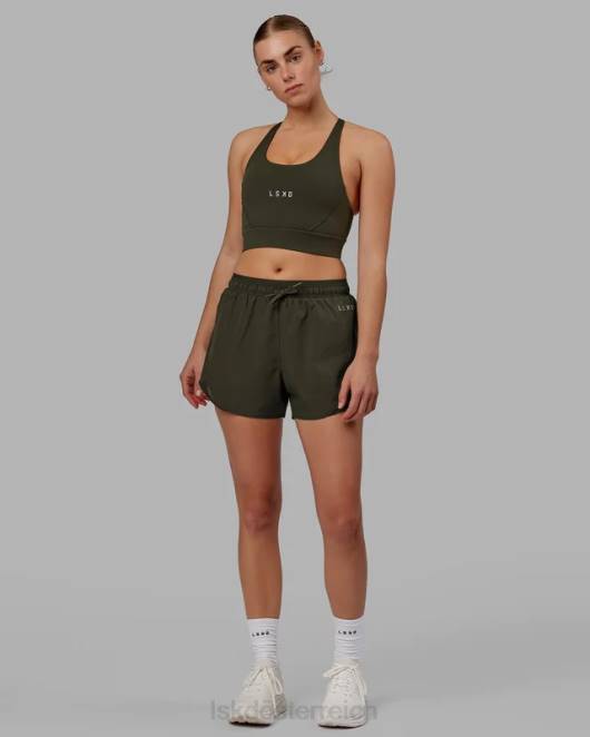 Z8RH773 LSKD Frauen dynamischer Kurzlauf - Waldnacht Bekleidung