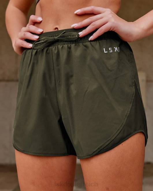 Z8RH773 LSKD Frauen dynamischer Kurzlauf - Waldnacht Bekleidung