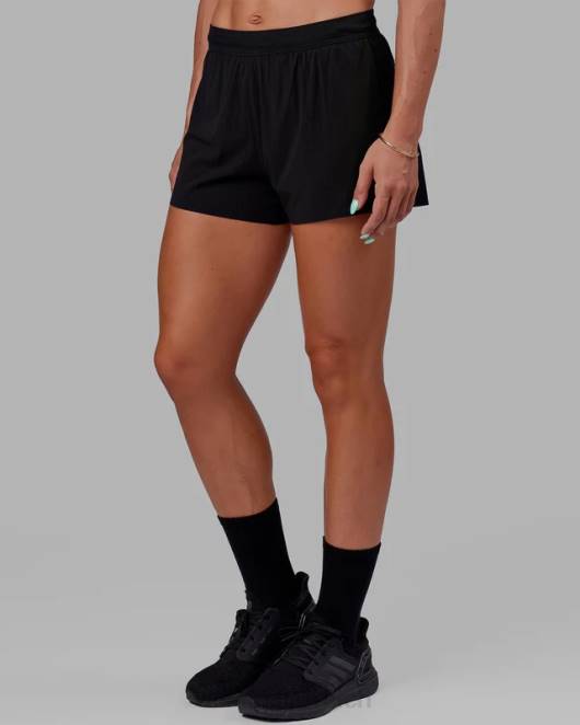 Z8RH774 LSKD Frauen Ultraair gefütterte Performance-Shorts – Schwarz Bekleidung